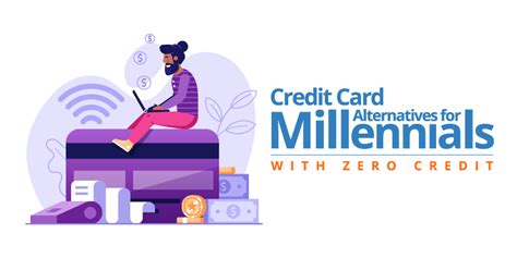 Credit Card Alternatives For Millennials With Zero Credit Infographic