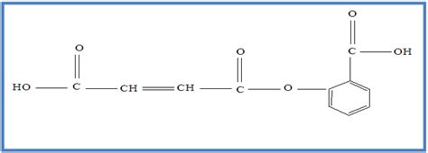 Structure Of Ac But Enedioic Acid Mono Carboxy Phenyl Ester Ac