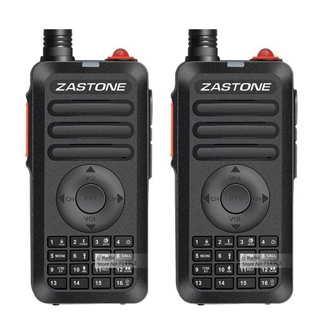 2PCS Zastone ZT X68 Mini Walkie Talkie UHF 400 470Mhz 5W NEW