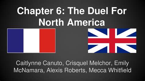 Chapter 6 The Duel For North America Ppt Download