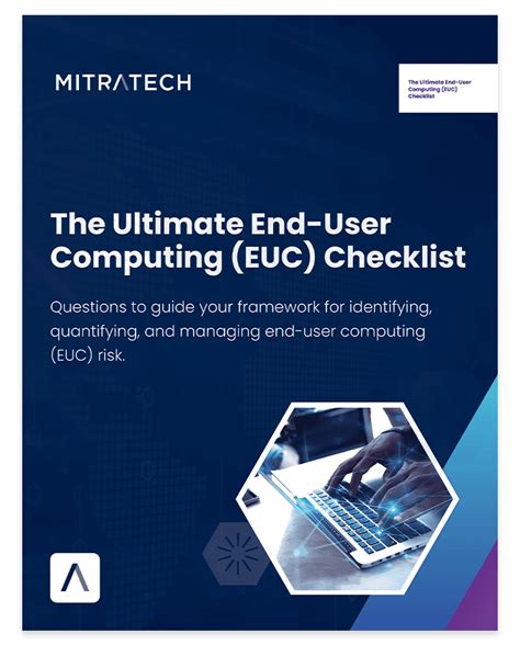 The Ultimate End User Computing EUC Checklist