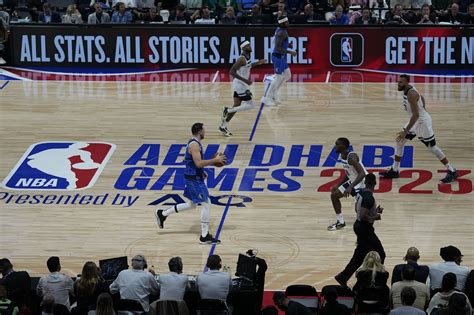 Minnesota Timberwolves Vs Dallas Mavericks 2023 24 NBA Preseason