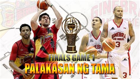 Highlights San Miguel Vs Ginebra Finals G1 Pba Philippine Cup