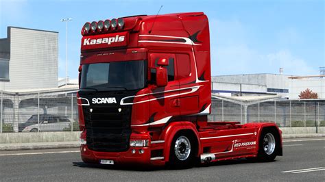 Kasapis Scania Red Passion Skin Rjl