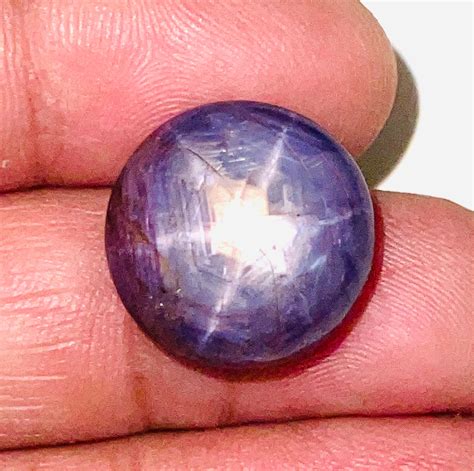 Natural Star Sapphire Cabochonstar Sapphire Gemstoneloose Etsy