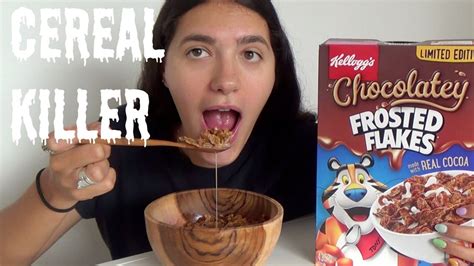 ASMR New Cereal Mukbang 1 Chocolatey Frosted Flakes CozyClouds