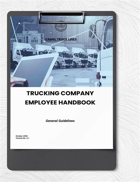 Trucking Safety Manual Template Prntbl Concejomunicipaldechinu Gov Co