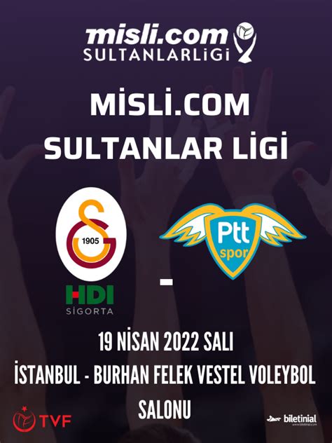 Galatasaray HDI Sigorta PTT K Biletinial