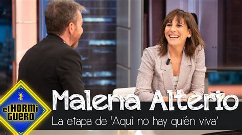 Malena Alterio recuerda su etapa en Aquí no hay quién viva El