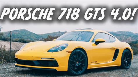 The Porsche 718 GTS 4.0 is a nearly perfect drivers car