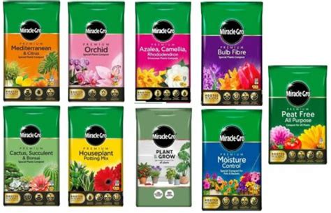 Miracle Gro Houseplant Potting Compost Mix And Enriched With Minerals