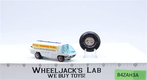 The Heavyweights Fuel Tanker White Enamel 1969 Hot Wheels Mattel Vintage RL HK Wheeljack S Lab