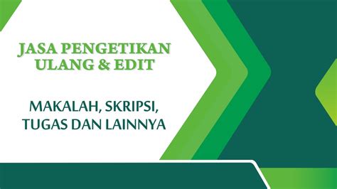 Pengetikan Ulang Dan Pembuatan Daftar Isi Daftar Gambardaftar Tabel Skripsi Otomatis