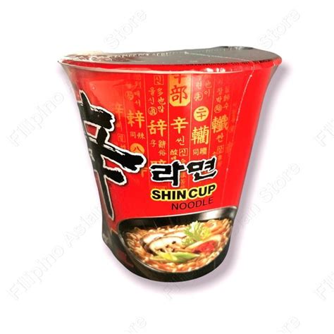 Nongshim Instant Cup Noodles Shin Ramyun 68g Filipino Asian Store