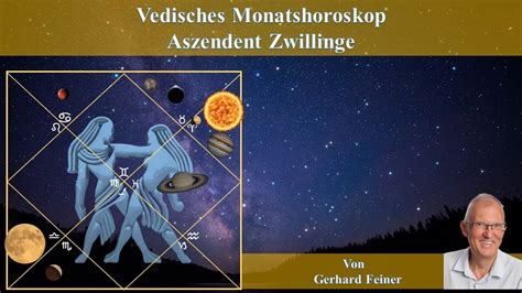 Aszendent Zwilling November Vedisches Monatshoroskop Youtube