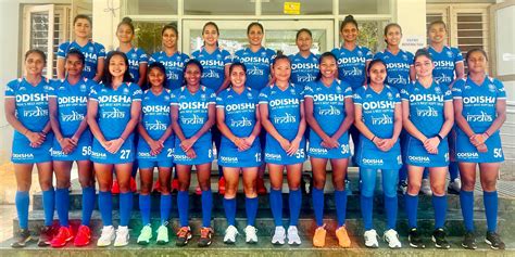 Indian Women S Team Announced For FIH Women S Nations Cup 2022 The