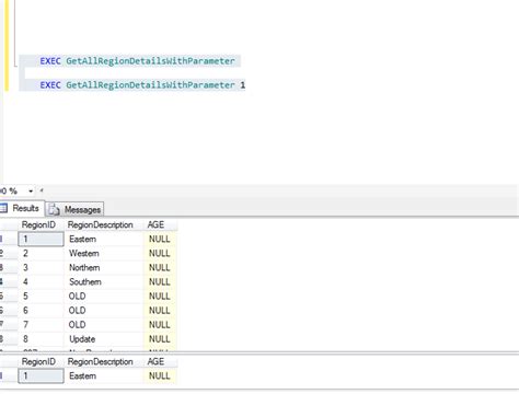 Create Stored Procedure that Accepts Optional Parameter in SQL Server - CSharpCode.org