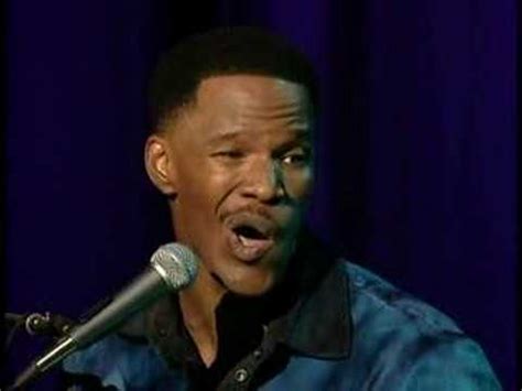 ***THROWBACK VIDEO: FUNNY AS HELL*** JAMIE FOXX SINGS BRADY BUNCH THEME ...