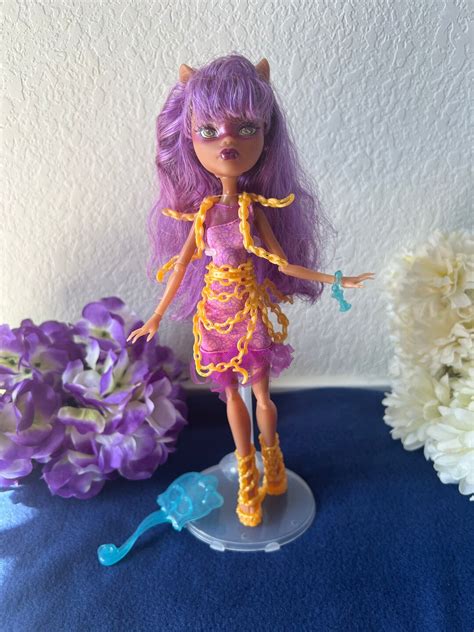 Monster High Doll Haunted Getting Ghostly Claudine Wolf Etsy