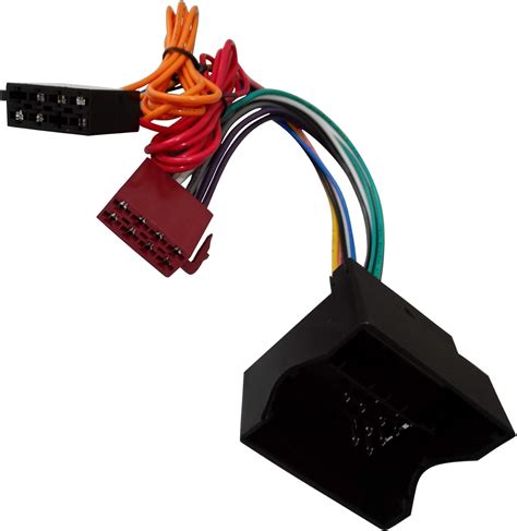 AERZETIX Adaptateur Faisceau câble fiche ISO pour autoradio Auto