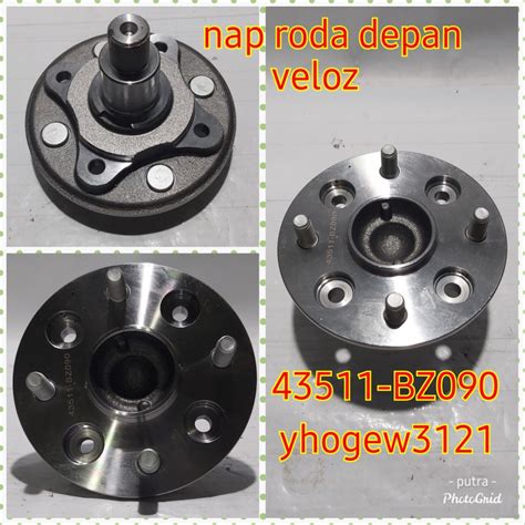 WHEEL HUB FRONT NAP RODA DEPAN AVANZA VELOZ ALL NEW XENIA OEM TOYOTA