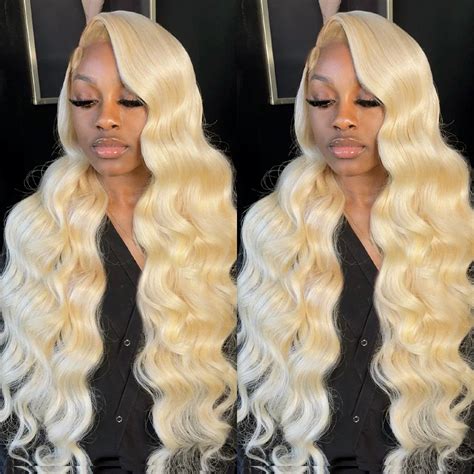 Rosabeauty X Glueless Lace Closure Human Hair Wig X Honey Blonde