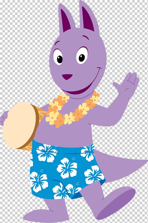 Descarga gratis Uniqua nick jr Nickelodeon amamos un luau púrpura