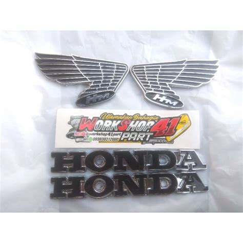 Jual Emblem Tangki Tanki Cb Glatik Import Shopee Indonesia