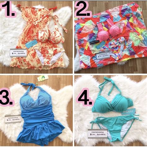 ชุดว่ายน้ำ Bikini Bikini ทูพีช Shopee Thailand