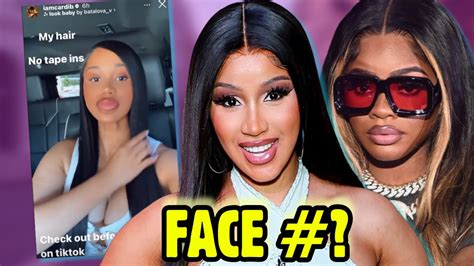 Cardi B Leaves Fans Shocked With Her New Face City Girls Jt Snaps On