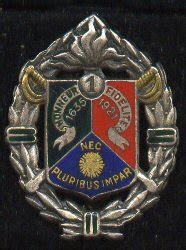 French Foreign Legion 1er Régiment Étranger de Cavalerie Unit Badges