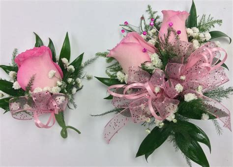 Pink Prom Corsage And Boutonniere Atelier Yuwaciaojp