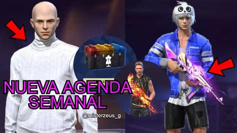 Nueva Agenda Semanal Free Fire Cuello Tortuga Blanco Mp Justin