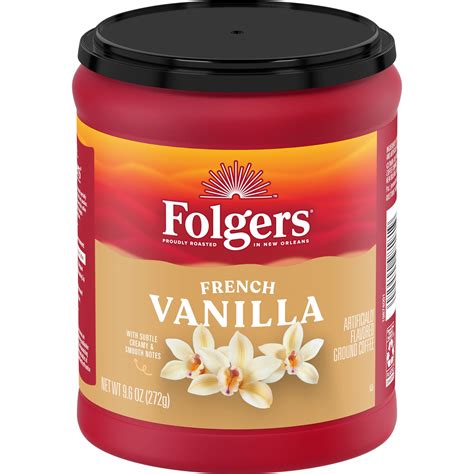 Folgers Flavors French Vanilla Ground Coffee Shop Coffee At H E B