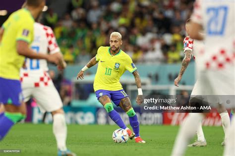 Neymar Of Brazil During The Fifa World Cup Qatar 2022 Quarter Final