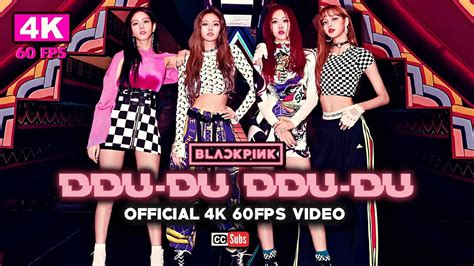 Blackpink 뚜두뚜두 Ddu Du Ddu Du Official 4k 60fps Video Youtube