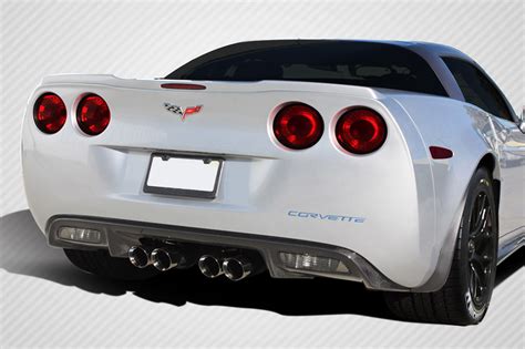 2005 2013 Chevrolet Corvette Rear Bumper Lips Duraflex Body Kits