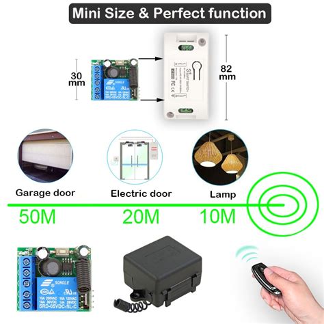 R Cepteur T L Commande Mhz T L Commande Universelle Interrupteur