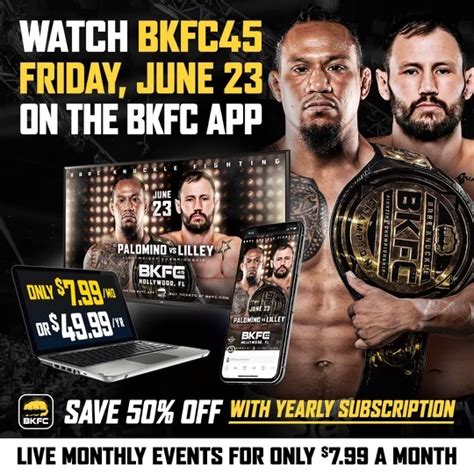 BKFC 45 Stream - How To Watch And Why This Fight Should Be On Your ...