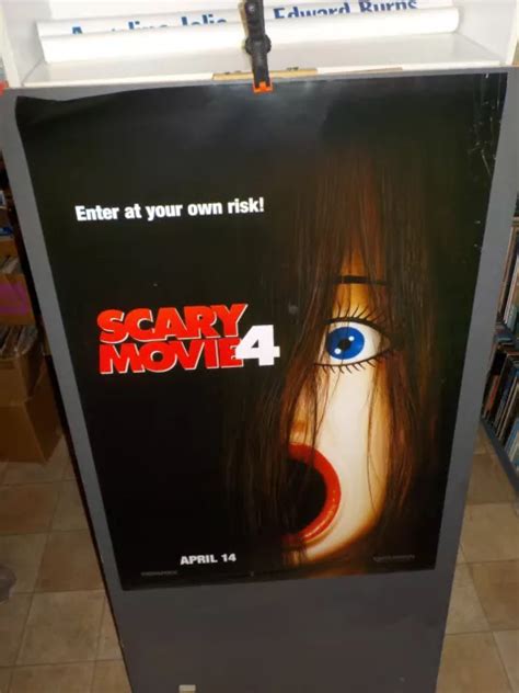 Scary Movie 4 Double Sided Theatrical Movie Poster 27x40 Anna Farris