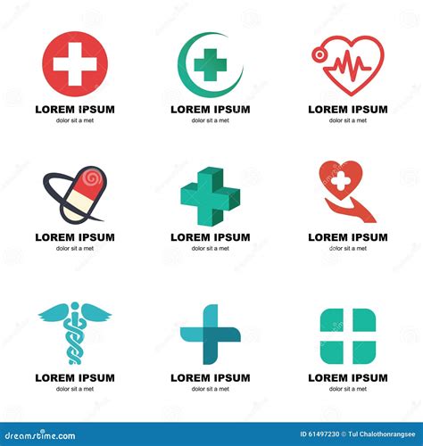 Medical Logo, Cross Logo, Medical Center Logo, Health Symbols, Heart ...