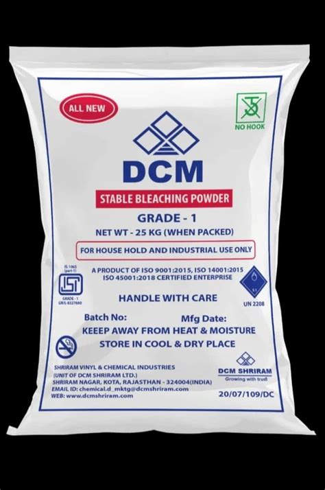 Dcm Shriram Stable Bleaching Powder At Rs 12 Kg The Best Chemical