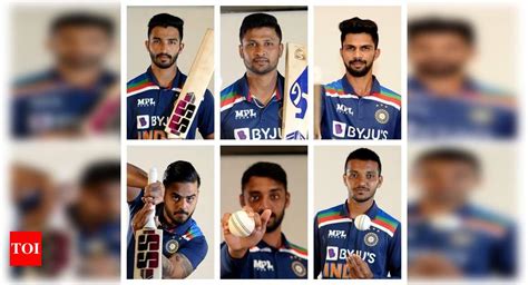 Interactive: The new faces in Indian cricket team - Times of India