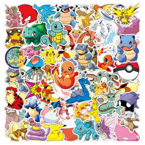 Cartoon Stickers - Etsy