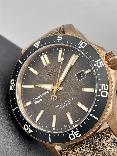 CHRISTOPHER WARD C60 TRIDENT BRONZE OMBRÉ COSC LIMITED EDITION 500