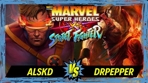 ALSKD MX X DRPEPPER MX Marvel Super Heroes Vs Street Fighter 29