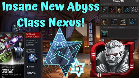 Insane New Abyss 6 Class Nexus Crystal Update 10 Choices Marvel Contest Of Champions Youtube