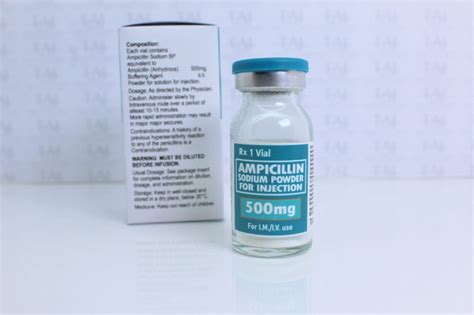 Ampicillin Sodium Powder For Injection 500mg Suppliers India