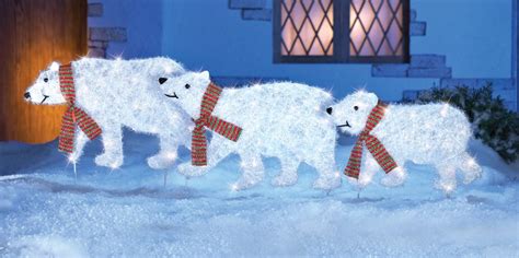 Polar Bear Outdoor Yard Displays Christmas Wikii