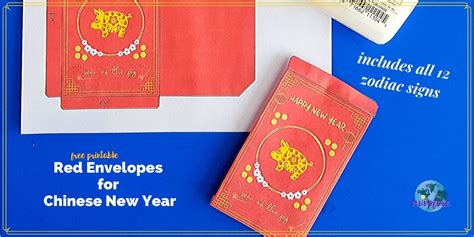 Chinese New Year Envelope Printable